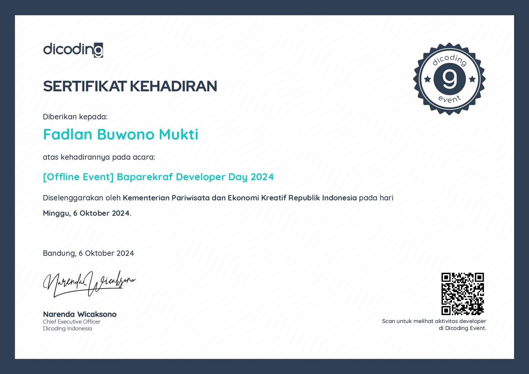 Digital Talent Scholarship Kemenparekraf